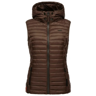 Abbildung von Marikoo Hasenpfote Weste, Damen, Größe: XS, Dark choco