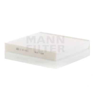 Abbildung von MANN FILTER CU 26 009 Innenraumfilter Partikelfilter 254 235 32 VOLKSWAGEN: Golf VIII Schrägheck, Touran II, Passat B8 Limousine, SEAT: Leon III ST