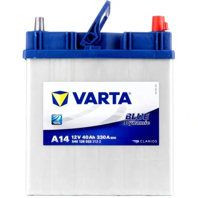 Abbildung von VARTA BLUE dynamic 5401260333132 Batterie 12V 40Ah 330A B00 HONDA: Jazz 2 Schrägheck, Insight II Hatchback, CIVIC 8 DAIHATSU: Materia