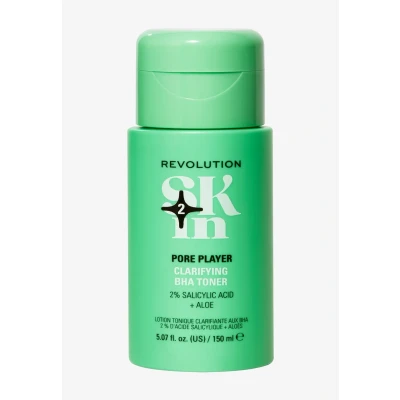 Abbildung von Revolution SKin, Pore Player Clarifying Toner, Klärender Gesichtstoner mit Salicylsäure, Sanftes Peeling, Vegan und Tierversuchsfrei, 150ml