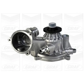 Abbildung von GRAF PA1040 Wasserpumpe mit Dichtung mechanisch Messing für Keilrippenriementrieb BMW: 5 Limousine, Touring, 7