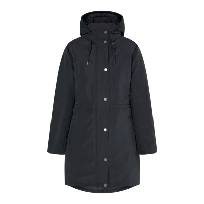 Abbildung von Icebound Wattierter KURZ Keyti Parka, Damen, Größe: 36, Schwarz