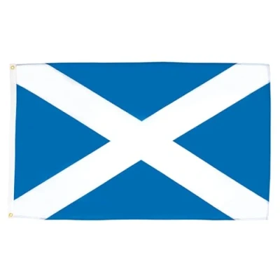 Abbildung von AZ FLAG Flagge Schottland 250x150 cm Schottische Große Fahne 100% Polyester mit Messing Ösen 300g