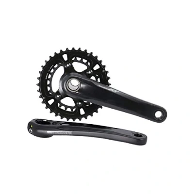 Abbildung von SHIMANO Unisex Erwachsene M8100 Kurbelsatz, Schwarz, 175mm