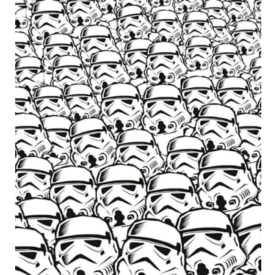 Abbildung von Komar Vliestapete &quot;Star Wars Stormtrooper Swarm&quot;, 250x280 cm (Breite x Höhe)