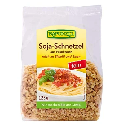 Abbildung von Rapunzel Soja Schnetzel fein, 2er Pack (2 x 125 g) Bio