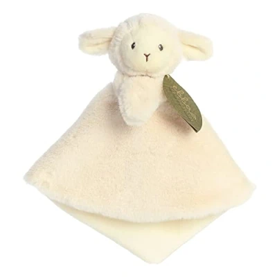Abbildung von Aurora, 23361, Ebba Baby Eco Laurin Lamb Schmusetuch, 30cm, Friendly Plüschtier, Weiß