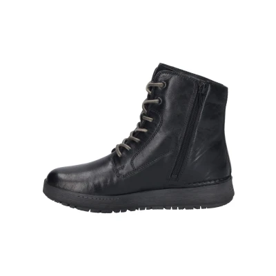 Abbildung von Josef Seibel ANNA Schnürstiefelette, Damen, Größe: 39, Schwarz Schuhe