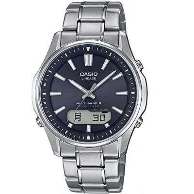 Abbildung von Casio Uhr, Herren, Größe: One Size, Silver colored