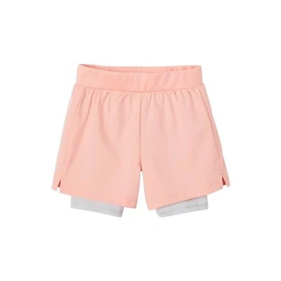 Abbildung von Vertbaudet Mädchen 2 in 1 Sport Shorts Koralle 134