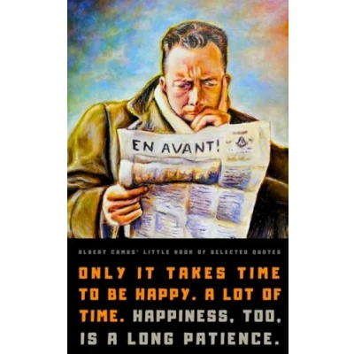 Abbildung von Albert Camus&#039; Little Book of Selected Quotes: on Life, Love, and Philosophy