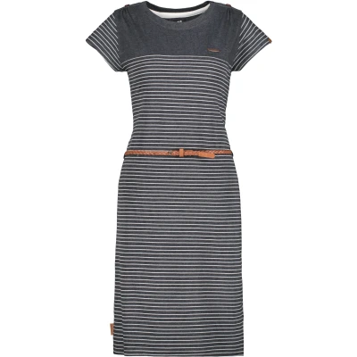 Abbildung von alife &amp; kickin Leoniceak B Jerseykleid, Damen, Größe: Medium, Moonless melange