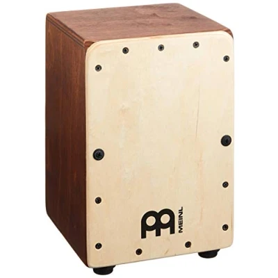 Abbildung von Meinl Percussion Mini Cajon Trommelkiste Geschenkidee für Musizierende Deko Geschenk Kinder und Erwachsene Schlagfläche Baltische Birke (MC1AB B)