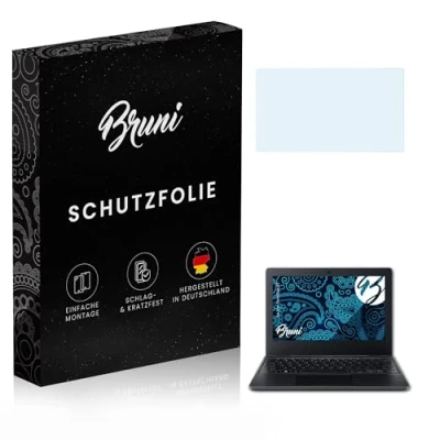 Abbildung von Bruni Schutzfolie kompatibel mit Acer TravelMate B3 Folie, glasklare Displayschutzfolie (2X)