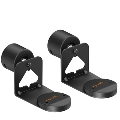 Abbildung von my wall Sonos Era Wandhalter HS47L, universaler für Era100 und Era300, 2er Set, neigbar drehbar, integrierte Kabelführung, M5 Lautsprecheranschluss