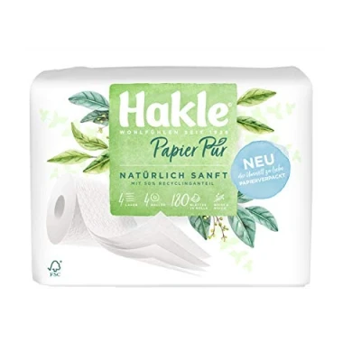 Abbildung von Hakle Toilettenpapier 4 lagig