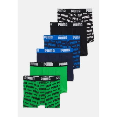 Abbildung von Puma Boxershorts für Kinder weicher Bio Baumwollstretch Unterwäsche 6 er Pack