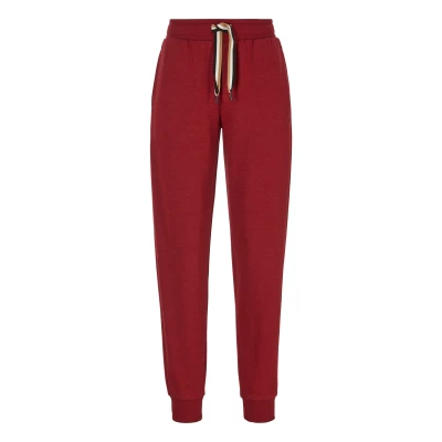 Abbildung von BOSS Relaxhose CP Stripe_Pants Cuff mit kontrastfarbener Kordel