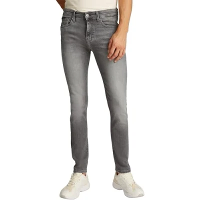 Abbildung von Calvin Klein Herren Skinny, Denim Grey, 34W / 34L