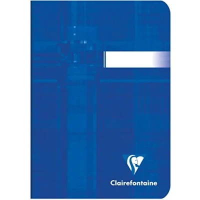 Abbildung von Clairefontaine 3646C Heft (DIN A6, 10,5 x 14,8 cm, liniert, 90g) 1 Stück farbig sortiert