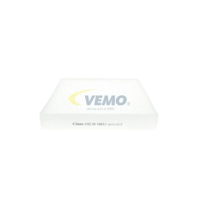 Abbildung von VEMO Original Quality V22 30 1003 Innenraumfilter Pollenfilter, Filtereinsatz 220 225 35,5 Papier CITROËN: Berlingo / First I