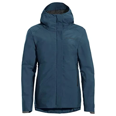 Abbildung von Vaude Regenjacke / wasserabweisende Jacke, Damen, Größe: 48, Dark sea