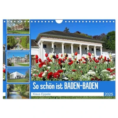 Abbildung von So schön ist Baden (Wandkalender 2025 DIN A4 quer), CALVENDO Monatskalender