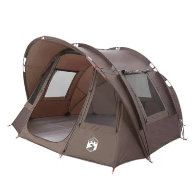 Abbildung von vidaXL Angelzelt 2 Personen Braun Wasserdicht, Campingzelt, Gartenzelt, wasserdichtes Zelt, Wanderzelt, Zelt