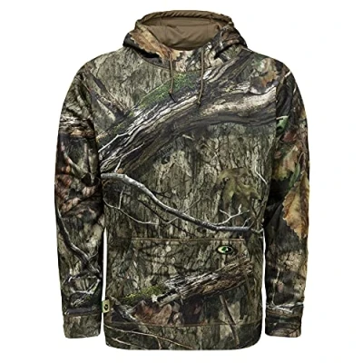 Abbildung von Mossy Oak Herren Mens Camo Hunting Hoodie Performance Fleece Kapuzenpullover, Country DNA, XX Large