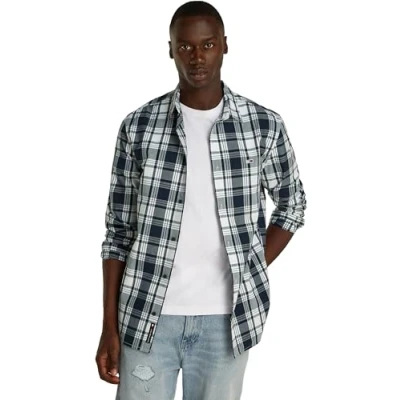 Abbildung von Tommy Jeans Karohemd TJM REG POPLIN CHECK SHIRT