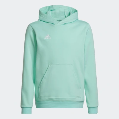 Abbildung von adidas Performance Entrada Unisex Kapuzenpullover für Kinder, Größe: 116, Turquoise