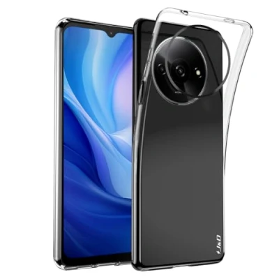 Abbildung von J&amp;D Case Kompatibel für Xiaomi Redmi A3 Hülle, Leichtgewichtig Ultra Durchsichtig Stoßfest Schützend Dünn Silikon Stoßschutzhülle A3, Transparent