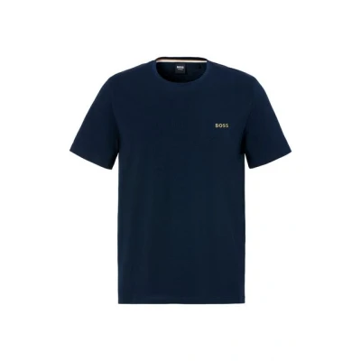 Abbildung von BOSS MIX Match Nachtwäsche Shirt, Herren, Größe: XL, Dark blue