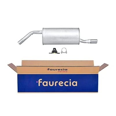 Abbildung von HELLA 8LD 366 032 761 Endschalldämpfer hinten mit Anbauteilen PEUGEOT: 207 CC, Schrägheck, SW