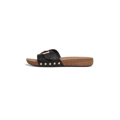 Abbildung von Fitflop Iqushion Pantolette flach, Damen, Größe: 36, Black Schuhe