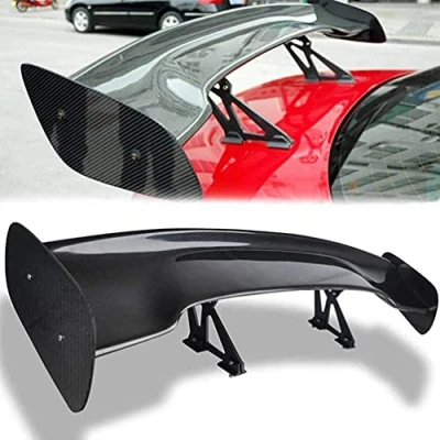 Abbildung von Auto ABS Heckspoiler für 145cm / 57 Zoll GT Universal Flügel,Kofferraumspoiler Autodach Rear Spoiler Lippe Styling Karosserie Anbauteile Tuning Ersatz Umbauzubehör