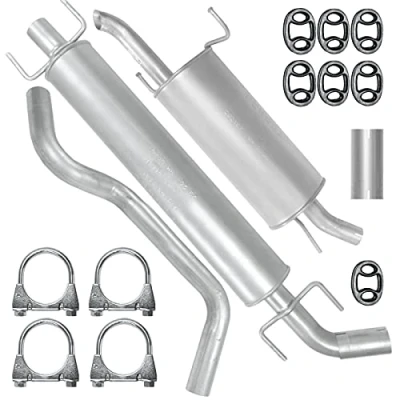 Abbildung von Auspuffanlage Schalldämpferset Auspuff für Opel Zafira A 1 I 1.6i 16V 1.8i