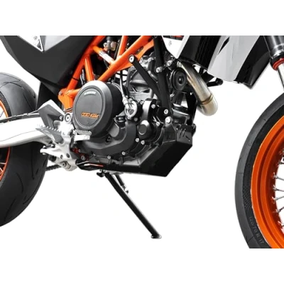 Abbildung von Zieger Motorschutz Alu schwarz für KTM SMC /R 690