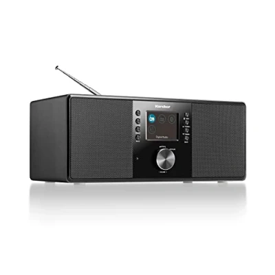 Abbildung von Karcher DAB 5000+ Digitalradio (DAB) (Digitalradio (DAB), FM Tuner, UKW mit RDS, 10 W, Bluetooth, Sleep Timer/Weckfunktion, Kopfhöreranschluss, Farbdisplay)