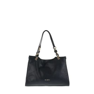 Abbildung von PIERRE CARDIN Damentasche, aus Leder, echtem hergestellt in Italien, Shopper, groß, klein, Schulter, multifunktional, elegant, Schultertasche, Multifunktion