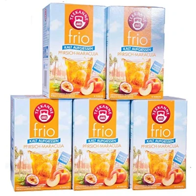 Abbildung von Teekanne frio Pfirisch Maracuja, 10er Pack (10 x 18 Teebeutel), 10 45 g