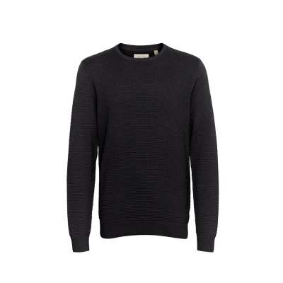 Abbildung von Blend Bhredhill CREW NECK Strickpullover, Herren, Größe: Medium, Black