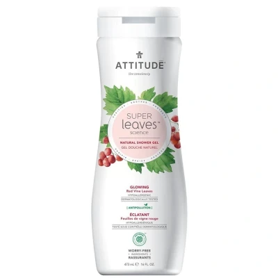 Abbildung von Attitude Super Leaves Glowing Red Vine Douchegel 473ml