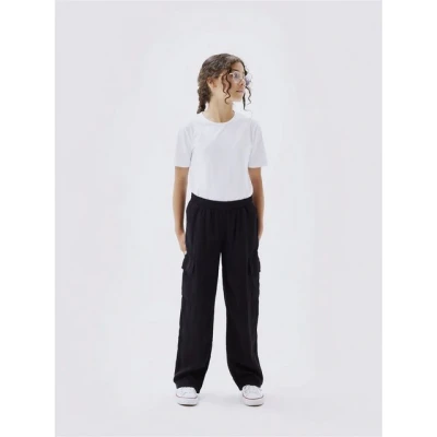Abbildung von Name it Straight FIT Cargohose für Kinder, Größe: 164, Black