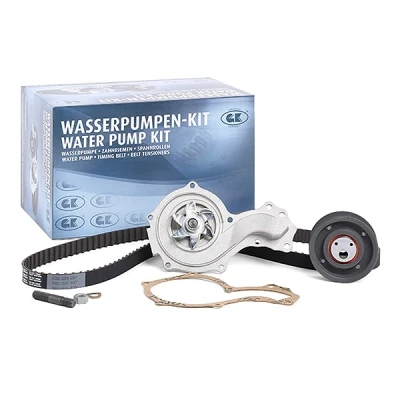 Abbildung von GK K980148D Wasserpumpe + Zahnriemensatz 121 VOLKSWAGEN: GOLF 1, Scirocco II, Jetta 2, AUDI: 80 B2, B3, 100 C3 Limousine, SEAT: Ibiza Inca
