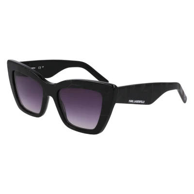 Abbildung von KARL Lagerfeld Sonnenbrille, Damen, Größe: 54, Black