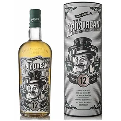 Abbildung von DOUGLAS LAING&#039;S THE EPICUREAN 12 YEARS LOWLAND BLENDED MALT SCOTCH WHISKY 70 CL