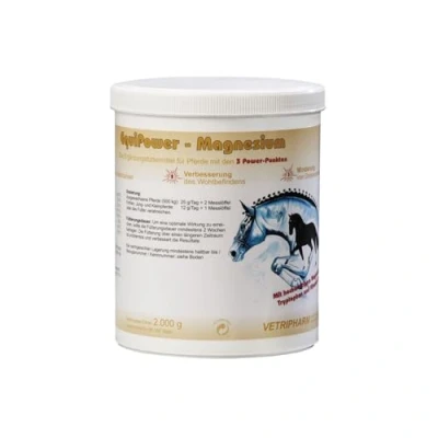 Abbildung von EquiPower Magnesium 750 g Ergänzungsfuttermittel für Pferde Zur Unterstützung des Wohlbefindens Magnesium, Tryptophan &amp; Vitamin B12 ADMR Konform: Karenzzeit beachten