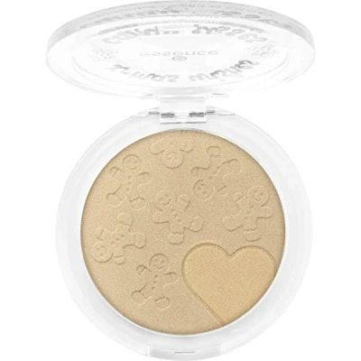 Abbildung von essence x mas wishes candy kisses highlighter, Nr. 01 Warm&amp;Toasty, mehrfarbig, 2 Gold Töne (9g)