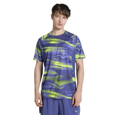 Abbildung von Puma Velocity LAUF Sport Tshirt, Herren, Größe: Small, Blue crystal